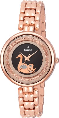 Dazzle LADIES DL-LR5009-BLK-CPR Watch  - For Women   Watches  (Dazzle)