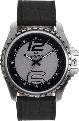 Marco MR-GR225-GREY-BLK Analog Watch  - For Men   Watches  (Marco)
