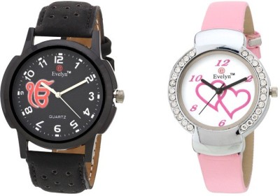 Evelyn EVE-282-307 Analog Watch  - For Couple   Watches  (Evelyn)