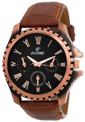 

Dezine DZ-GR058-BLK-BRW Watch - For Men