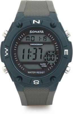 Sonata NH77033PP01 Digital Watch  - For Men   Watches  (Sonata)