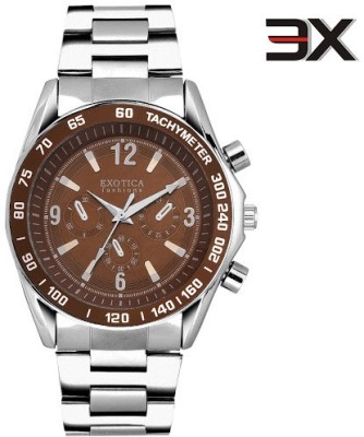 Exotica Fashions EFG-S-01-ST-Brown-New New Series Analog Watch  - For Men   Watches  (Exotica Fashions)