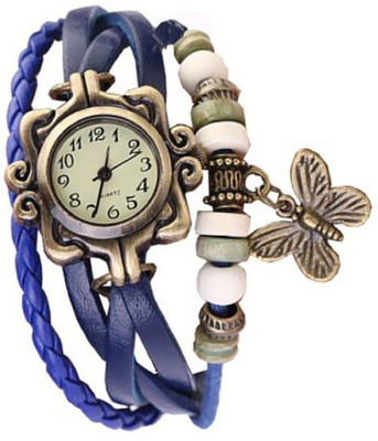 

Krazykart Blue-Butterfly Watch - For Women