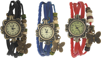 

@rmgadgets ARM_LED_BROWN_BLUE_PINK Watch - For Women