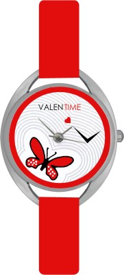 Valentime New Latest Designer Red Color Diwali Special Offer4 Valentine Love Analog Watch  - For Women   Watches  (Valentime)