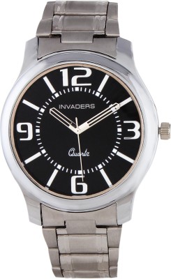 Invaders 67035-SCBLK Auspicious Watch  - For Men   Watches  (Invaders)