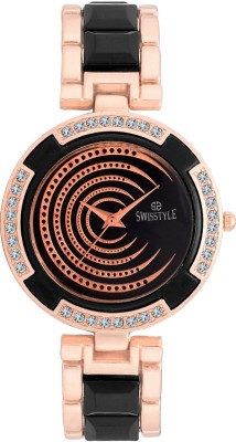 Swisstyle SS-LR8020-BLK-BCH Dazzle Watch  - For Women   Watches  (Swisstyle)