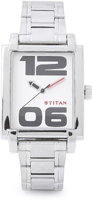 Titan 1593SM01 Tagged Analog Watch  - For Men   Watches  (Titan)