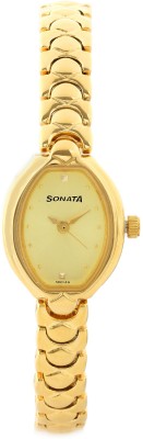 Sonata 8107YM02C Analog Watch  - For Women   Watches  (Sonata)