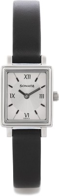 Sonata NF8080SL01C Analog Watch  - For Women   Watches  (Sonata)