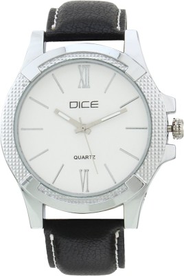 Dice DCMLRD35LTBLKWIT236 Grind Analog Watch  - For Men   Watches  (Dice)