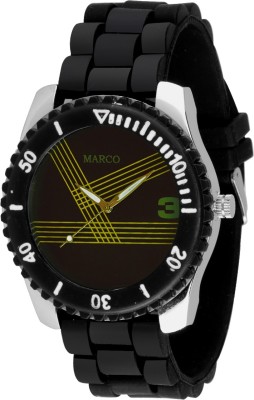 Marco MR-GR065-BLK-BLK SPORTS Marco Analog Watch  - For Men   Watches  (Marco)