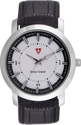 Swiss Grand S-SG-0821_White Analog Watch  - For Men   Watches  (Swiss Grand)
