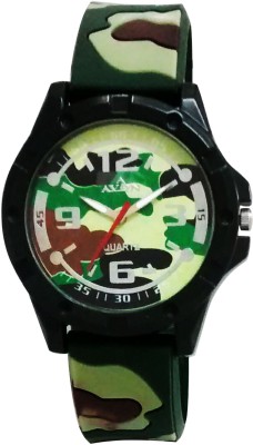 A Avon PK_115 Children Army Color Analog Watch  - For Boys   Watches  (A Avon)