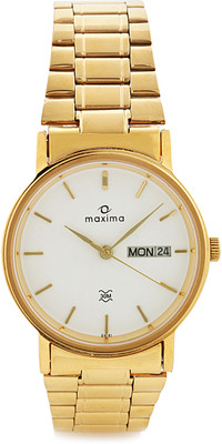

Maxima 04141CMGY Gold Watch - For Men