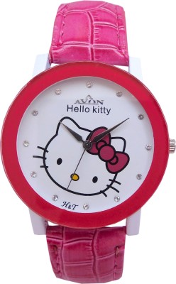 A Avon PK_609 Kitty Designer Watch  - For Girls   Watches  (A Avon)