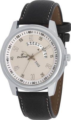 17 OFF on Dezine DZ GR1012 WHT BLK Decker Analog Watch For Men on Flipkart PaisaWapas