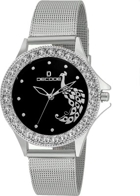 Decode Ladies gem Studded-LR020 Black Analog Watch  - For Women   Watches  (Decode)