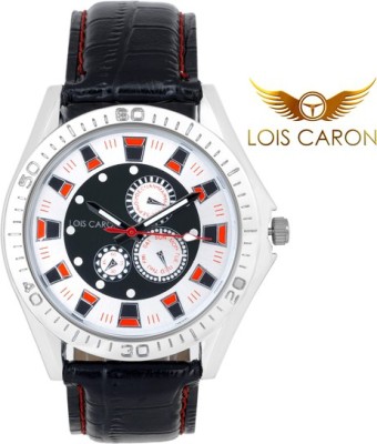 Lois Caron Lkc-4066 Chronograph Pattern Analog Watch  - For Men   Watches  (Lois Caron)