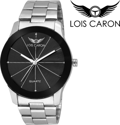 Lois Caron LCS-4112 DIAMOND BLACK BEZEL Watch  - For Men   Watches  (Lois Caron)