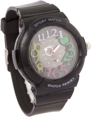 COSMIC SUPER COOL KIDS WATCH - BLACK RUBBER STRAP Analog Watch  - For Boys & Girls   Watches  (COSMIC)