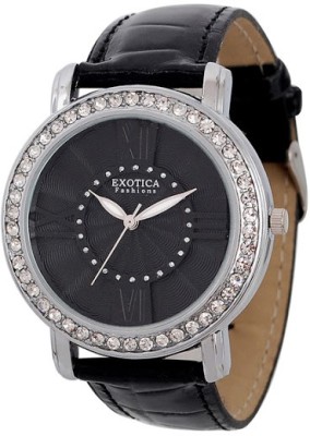 Exotica Fashions Ef-70-I-Black-Dm Dm Series Analog Watch  - For Women   Watches  (Exotica Fashions)