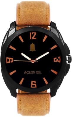 Golden Bell GB-672BlkDBrnStrap Analog Watch  - For Men   Watches  (Golden Bell)
