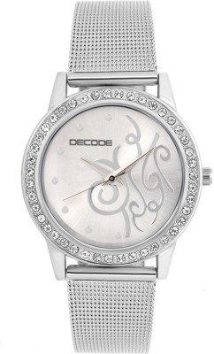 Decode LR-Jewels 501 silver Analog Watch  - For Women   Watches  (Decode)