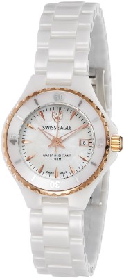 Swiss Eagle SE-6066-44 Analog Watch  - For Women   Watches  (Swiss Eagle)