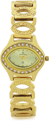

Maxima 20300BMLY Gold Watch - For Women