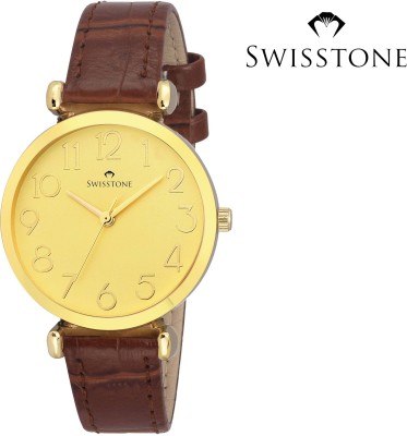 Swisstone CK301-GOLD Analog Watch  - For Women   Watches  (Swisstone)