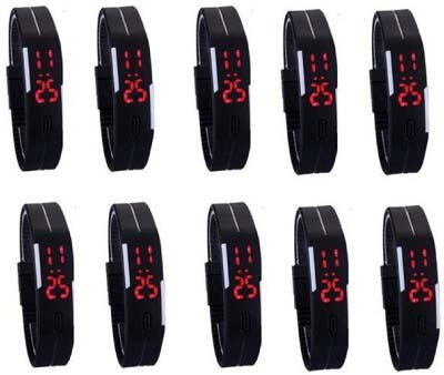 

IIK Collection LED Set Of 10 Watch - For Men