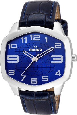 Marco ELITE MR-GR 2003 BLUE Analog Watch  - For Men   Watches  (Marco)