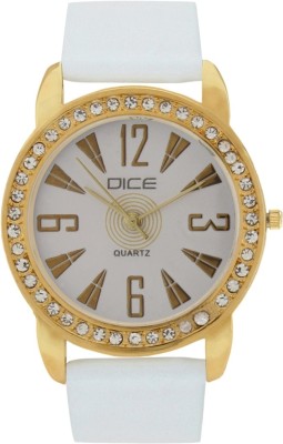 Dice PRSG-W111-8143 Princess Gold Analog Watch  - For Women   Watches  (Dice)
