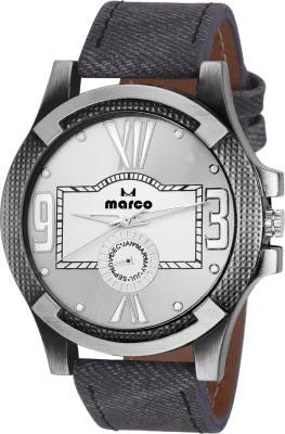 Marco ELITE MR-GR1235-WHT-GREY Analog Watch  - For Men   Watches  (Marco)