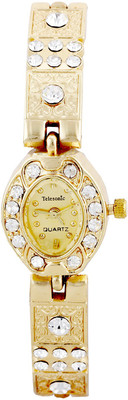 

Telesonic LCGGL-025WHITE Myra Jewell Watch - For Women