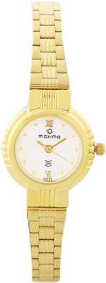 

Maxima 22025CMLY Gold Watch - For Women