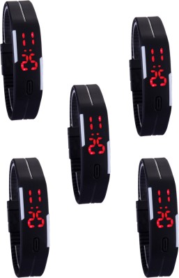 SVM Braclet05BBBBB Digital Watch  - For Couple   Watches  (SVM)