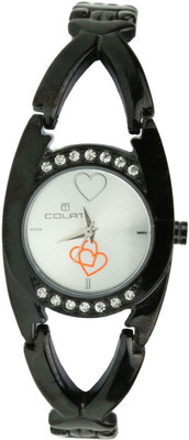 

Colat Nice Look-AK3241 Brown with Blues Watch - For Women