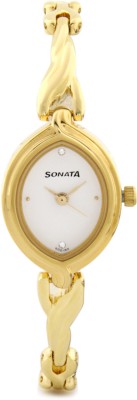 Sonata 8109YM01 Analog Watch  - For Women   Watches  (Sonata)