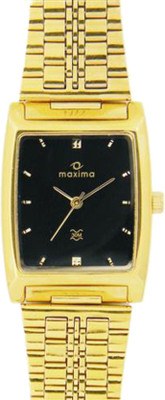 

Maxima 10776CMGY Gold Watch - For Men
