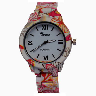 

Vitrend Multi Color Designer Platinum Watch - For Women