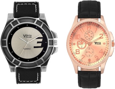 Youth Club Attractive Arrogant Combo of 2 Stylish Analog Watch  - For Boys   Watches  (Youth Club)