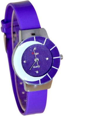 

Rage Enterprise RE blue round urdh chand Watch - For Women