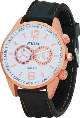 Atkin AT-213 Rose Gold Watch  - For Men   Watches  (Atkin)