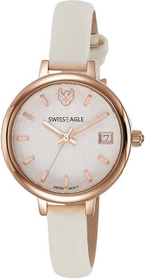 Swiss Eagle SE-9098LS-RG-03 Analog Watch  - For Women   Watches  (Swiss Eagle)