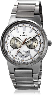 Calvino CGAC-14801_White Analog Watch  - For Men   Watches  (Calvino)