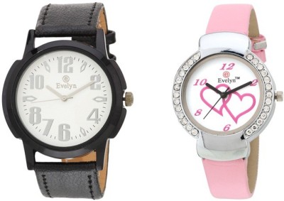 Evelyn EVE-297-307 Analog Watch  - For Couple   Watches  (Evelyn)