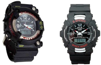 Vitrend Frogman and Showy Combo Set of 2 Analog-Digital Watch  - For Men   Watches  (Vitrend)
