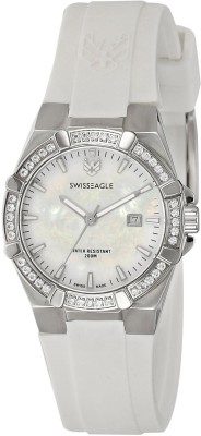Swiss Eagle SE-6041-04 Analog Watch  - For Women   Watches  (Swiss Eagle)